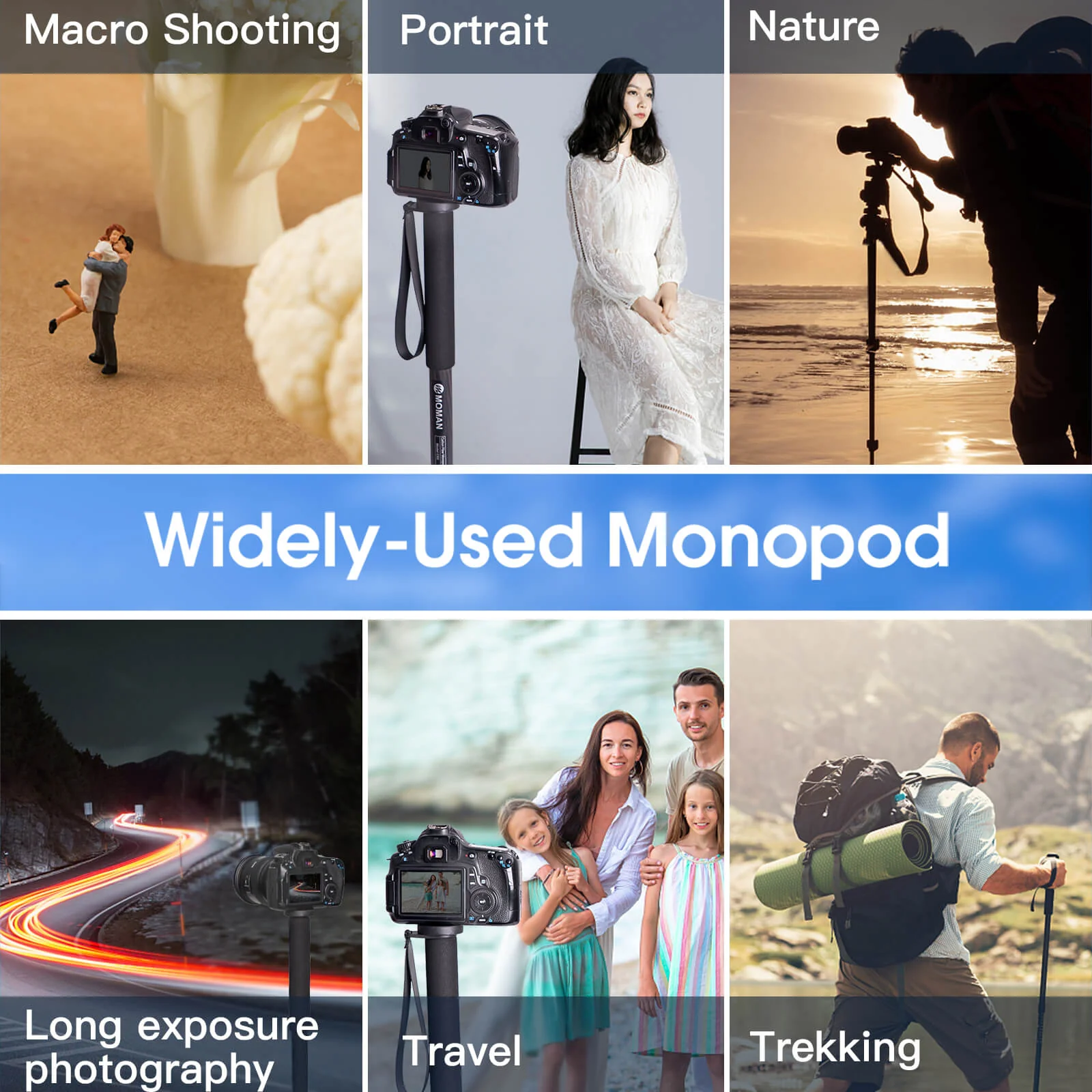 Moman C65 Carbon Fiber Camera Monopod - Image 7