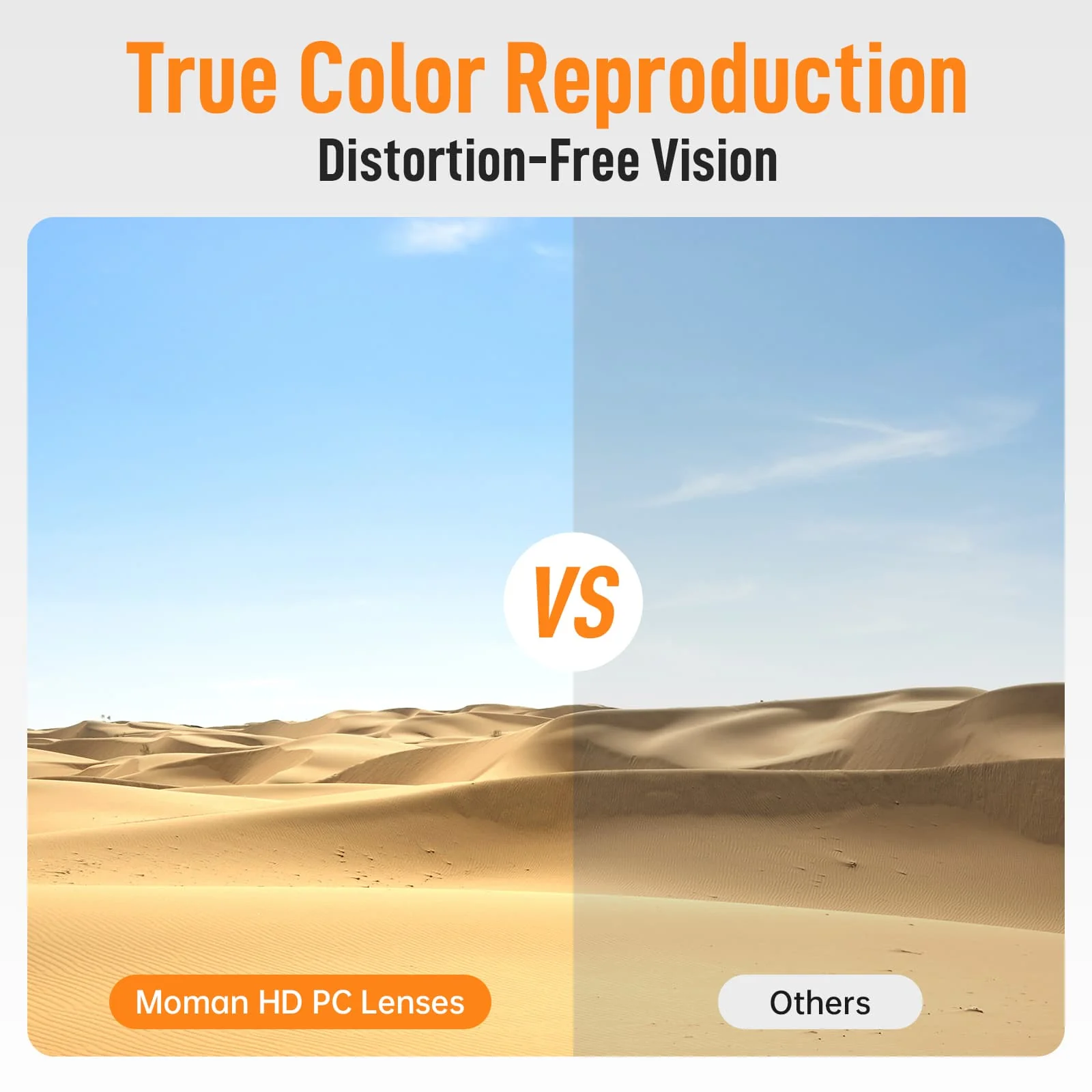 Moman OG Goggles for Motorcycle Riding, Featuring Panoramic Vision, UV400 Protection, and Scratch-Resistant Lens - Image 3