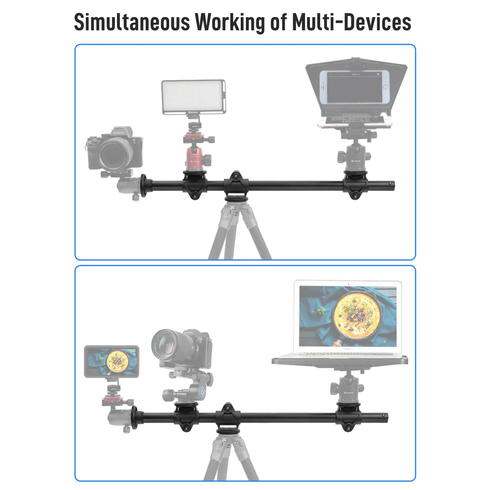 Moman A620 Horizontal Tripod Arm - Image 4