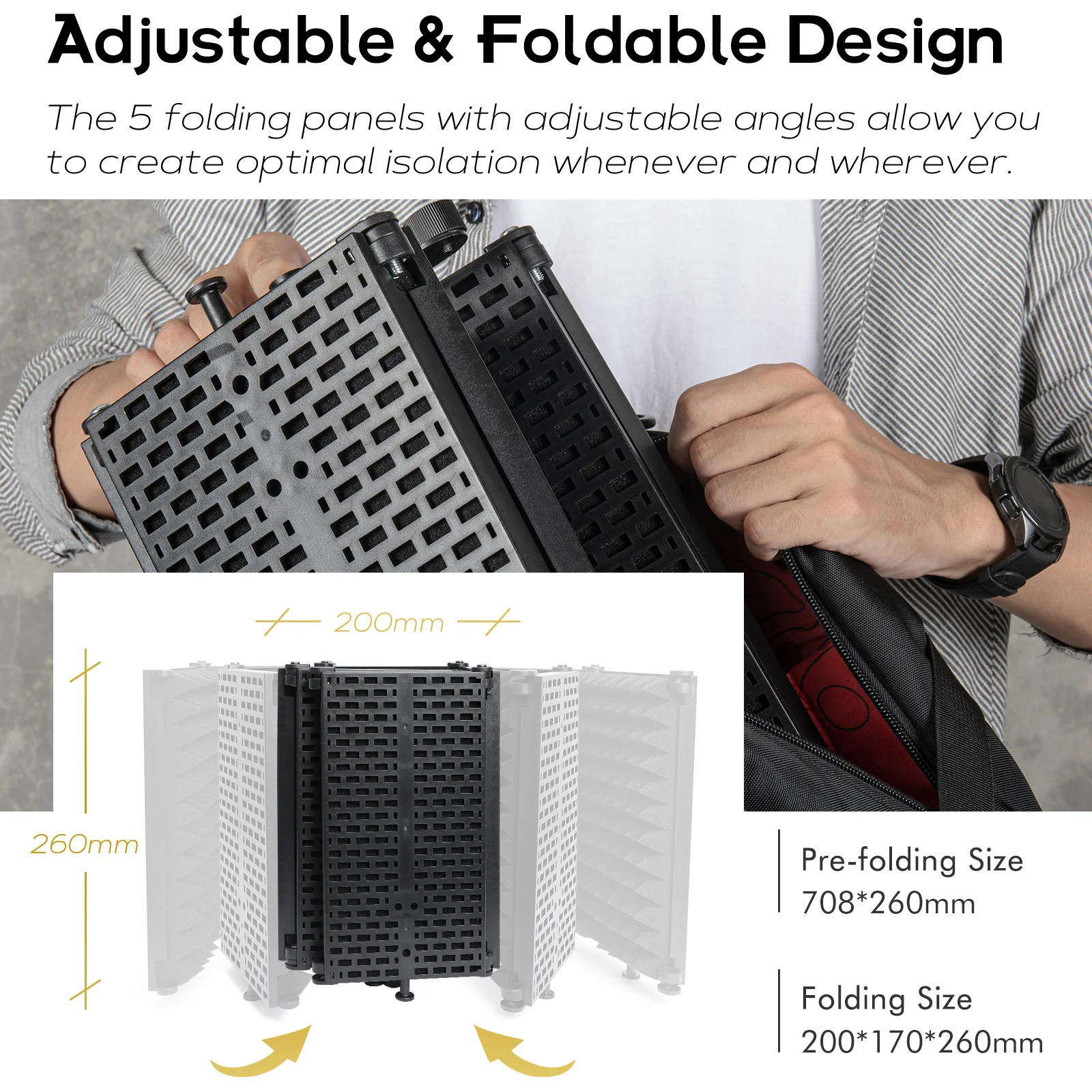 Moman RF30 Microphone Isolation Shield - Image 4