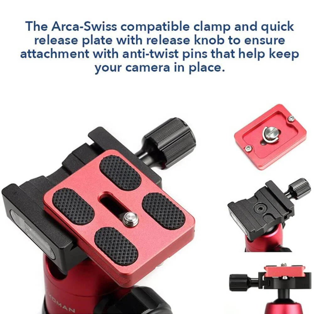 Moman BH01 Camera Tripod Ball Head - Image 3