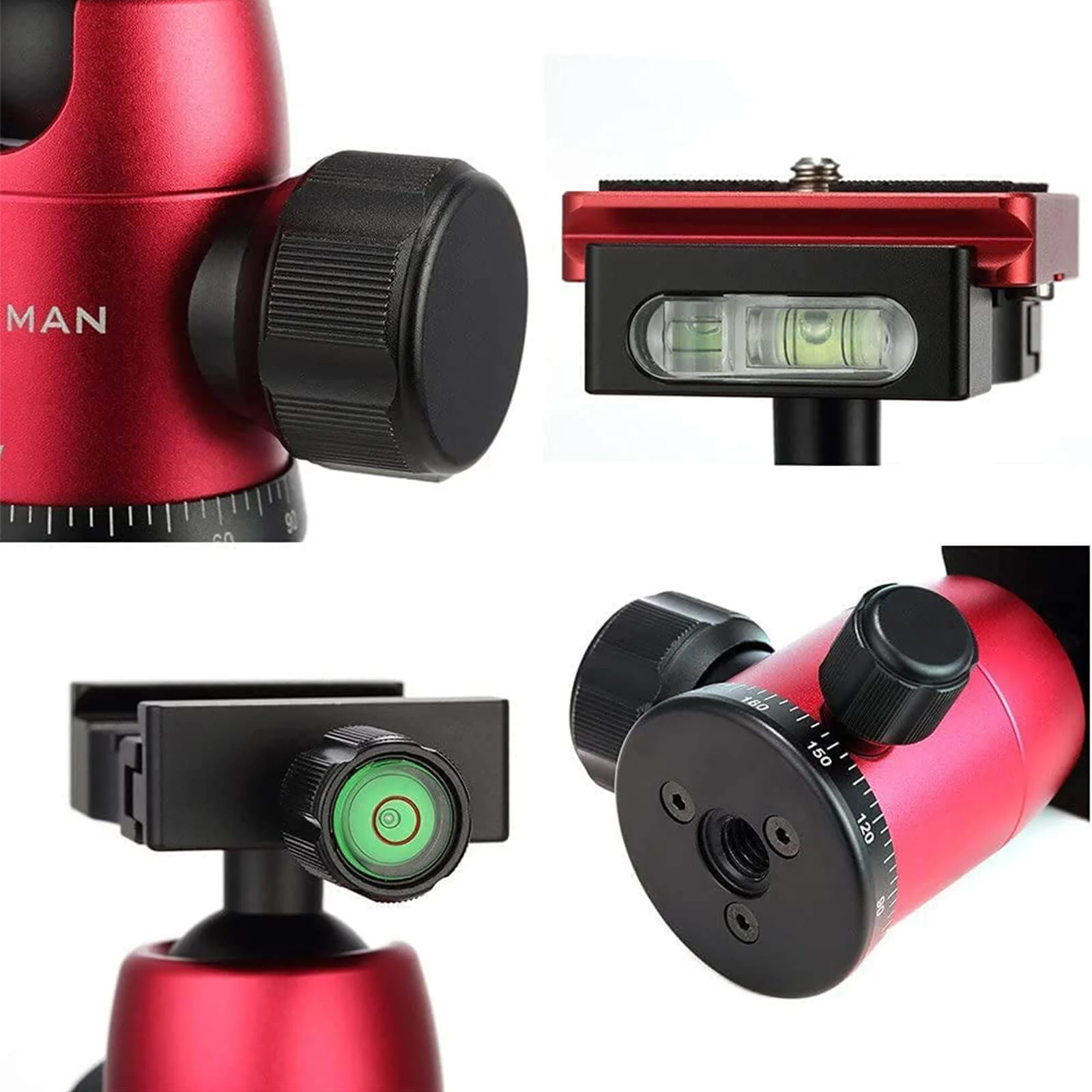 Moman BH01 Camera Tripod Ball Head - Image 5