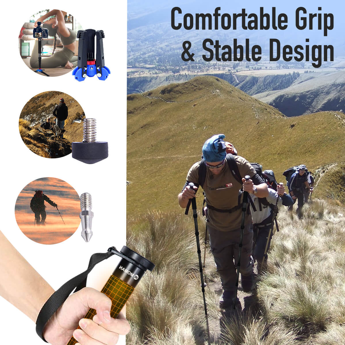 Moman C60 Monopod for Video Camera - Image 6