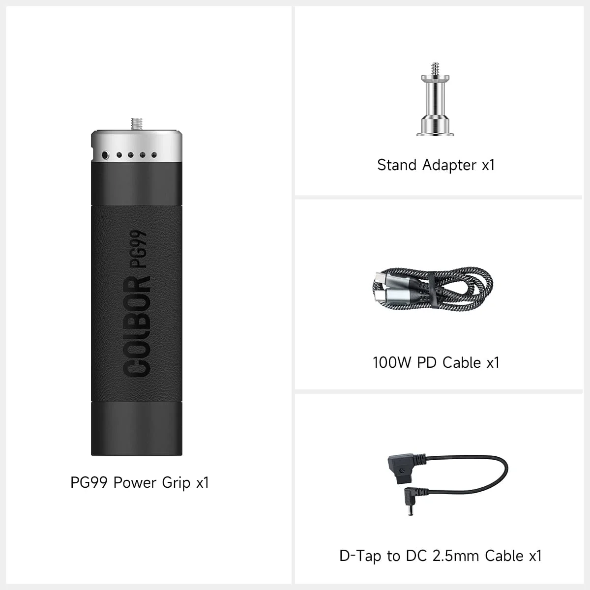 COLBOR PG99 Portable Battery for Lights, Power Grip with Type-C and D-tap Ports - Image 8