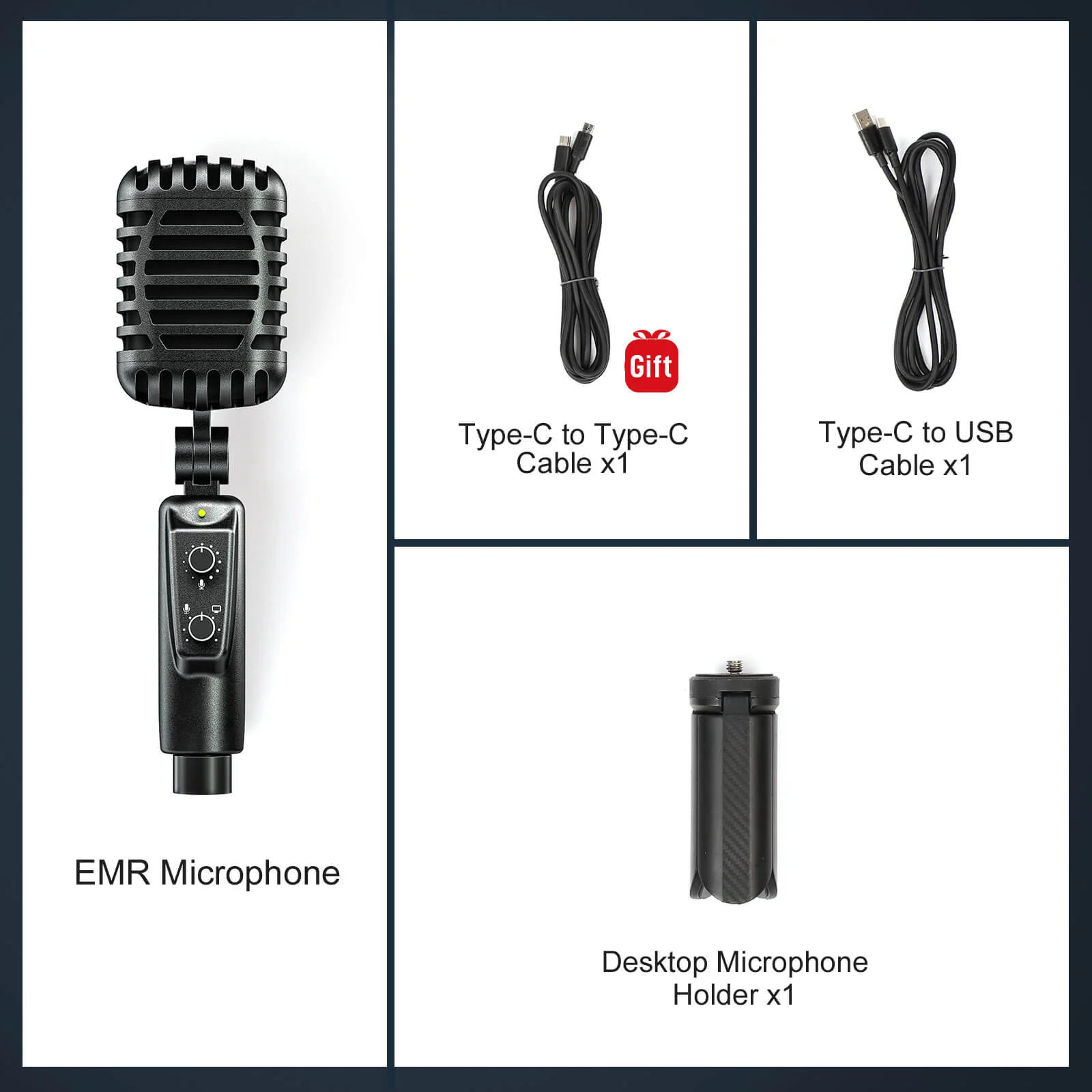 Moman EMR Retro USB Microphone - Image 7