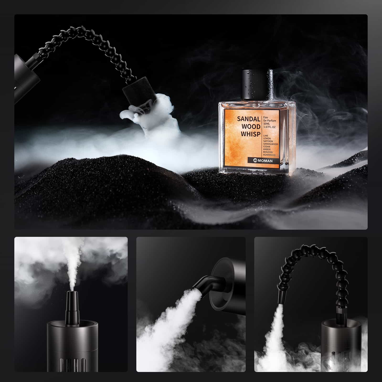 COLBOR CF5 Smoke Fog Machine, 40W Output, 60° Adjustable Fogger with Remote Control for Photography - Image 6