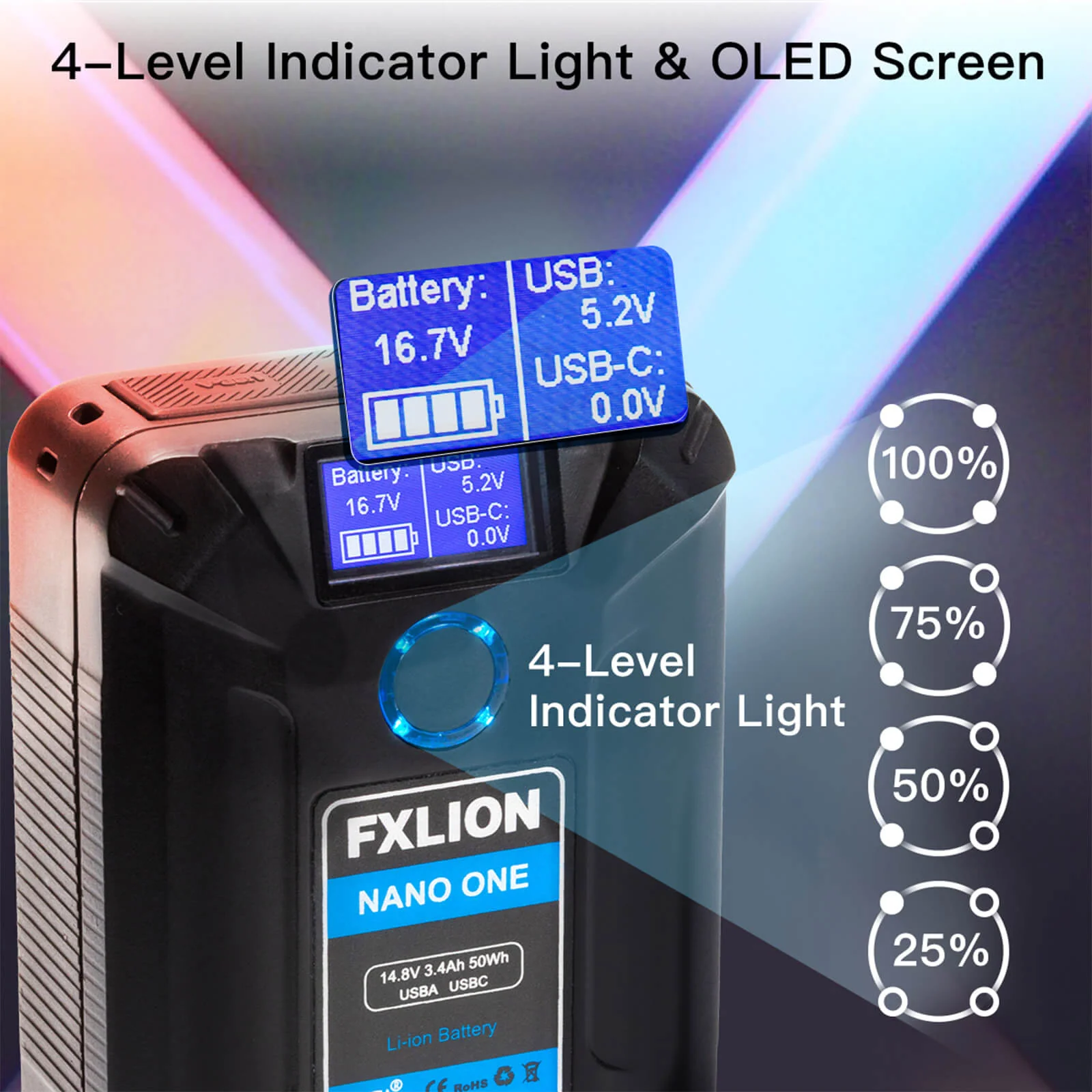 Fxlion Nano One V Lock Battery - Image 5