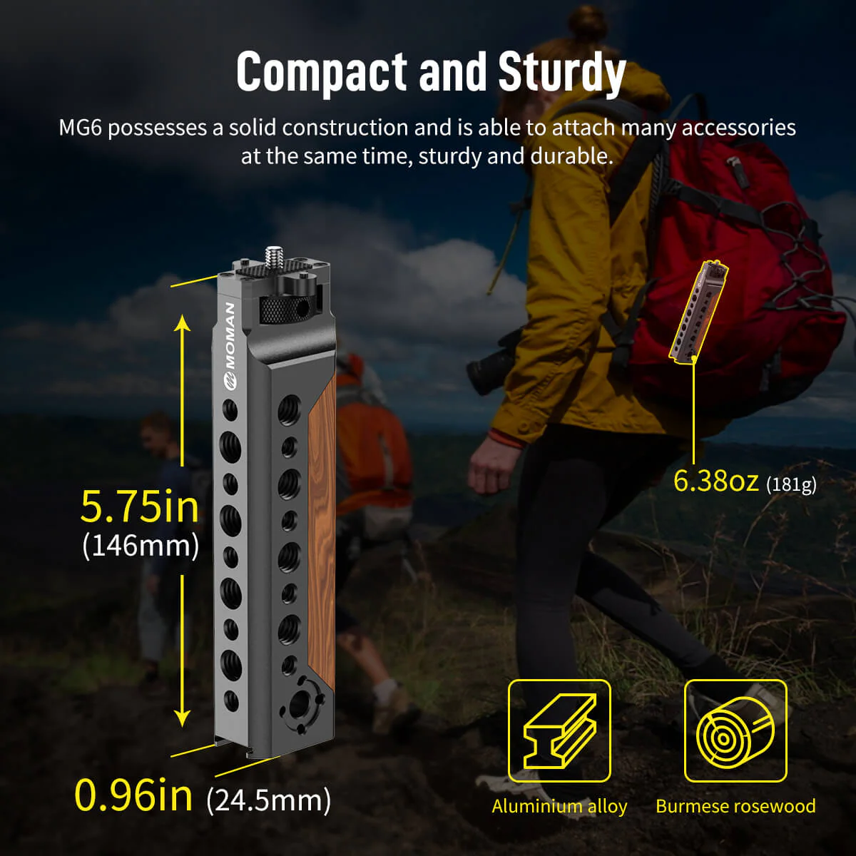 Moman MG6 Video Camera Stabilizer - Image 6