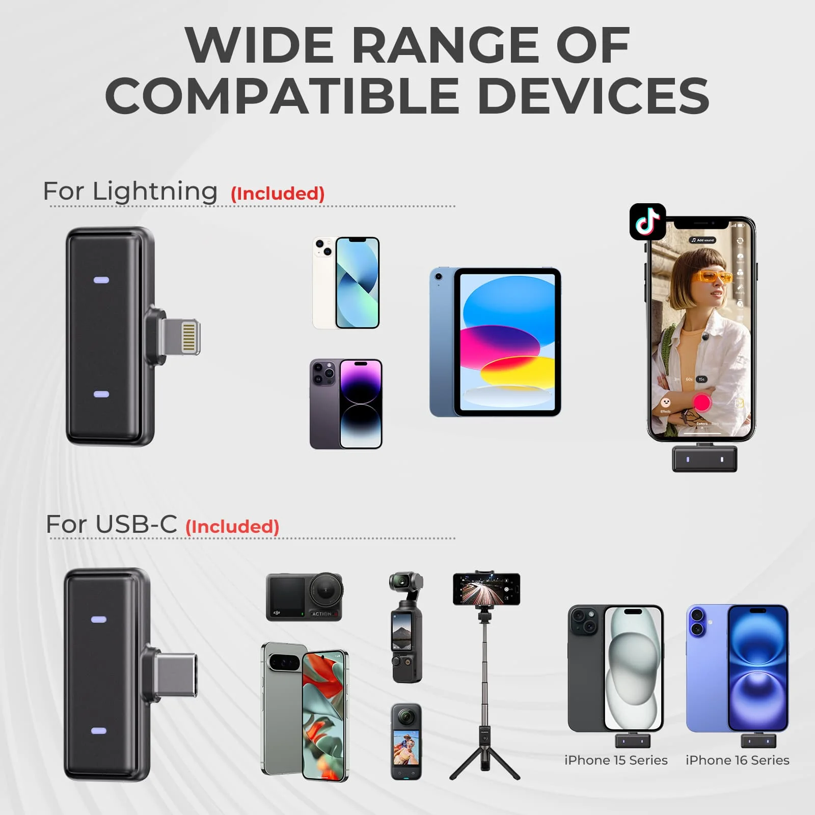 Moman Coin Wireless Button Microphone for Smartphones and Cameras, Active Noise Reduction, Flexible Wear, and 48H Working Featured - Image 8