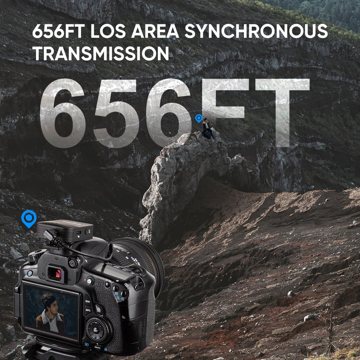 Moman C1 and C1X Wireless Lavalier Microphone for DSLR - Image 3