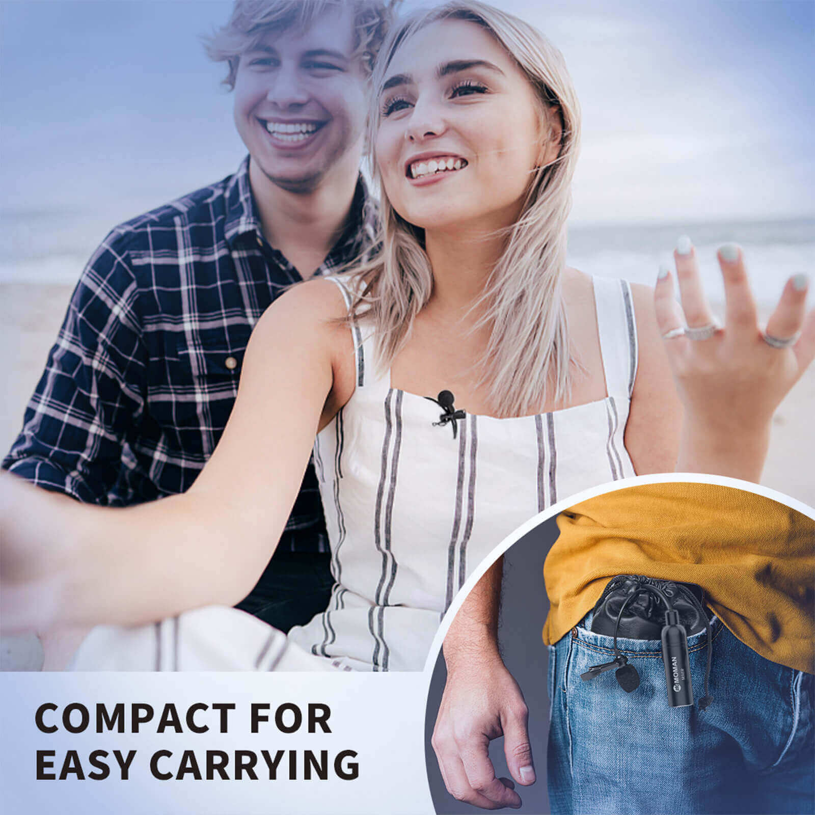 Moman MA6R XLR Lavalier Microphone - Image 6